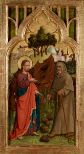 Tentation du Christ - Meister von Schloss Lichtenstein