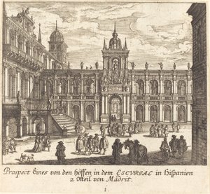 Escorial, Espagne - Melchior Küsel after Johann Wilhelm Baur