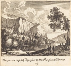 Vue de montagne, Clagenfurt