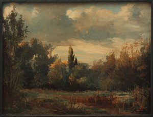 Paysage de parc berlinois - Melchior Lechter