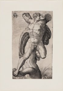 Un crucifié (Haman) - Melchior Lorck