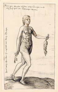 Une femme de Gambie, 1583 - Melchior Lorck