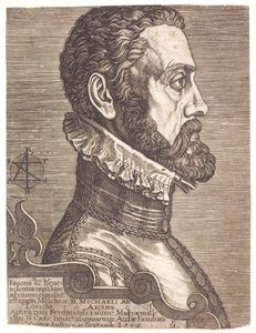 Géographe Baron Michael von Aitzing - Melchior Lorck