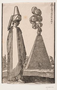 Homme en cape - Melchior Lorck