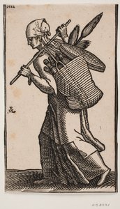 Le Vendeur de balais - Melchior Lorck