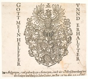 Blason de Melchior Lorck - Melchior Lorck