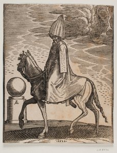 Cavalier vêtu d