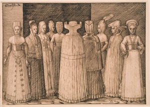 Dix femmes de Stralsund - Melchior Lorck