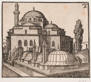 La mosquée Atik Ali Pasha à Istanbul - Melchior Lorck
