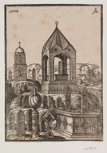 Tombes turques - Melchior Lorck