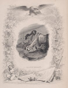 Le Juif errant, des Chansons de Béranger, 1829 - Melchior Péronard, Joubert