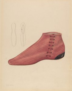 Chaussure de femme, vers 1936 - Melita Hofmann