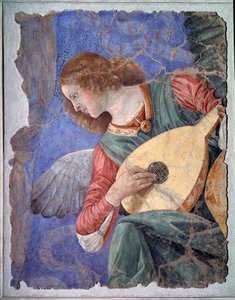 Ange jouant du luth, vers 1480