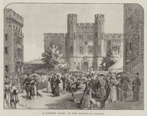 Une garden-party à la Tour de Londres - Melton Prior