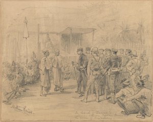 À la recherche de Dacoits, c.1885 - Melton Prior