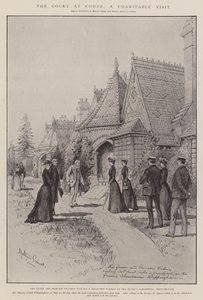 La Cour à Cowes, une visite caritative - Melton Prior