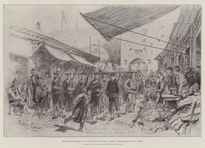 La Guerre Gréco-Turque, Marins du HMS Anson en Marche à Canea - Melton Prior