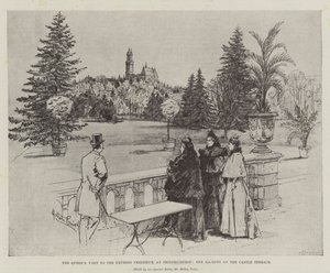 La visite de la reine à l