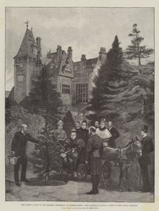La visite de la reine à l