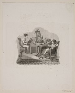 Scène avec deux femmes - Meno Haas