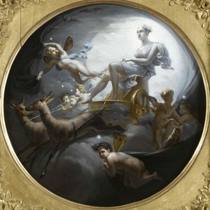 Diane sur son char, 1821