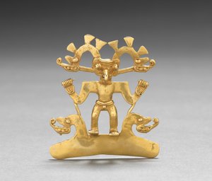 Pendentif homme-oiseau, c. 700-1550 - Mesoamerican Mesoamerican