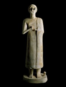 Art mésopotamien : figurine de femme ou déesse - Mesopotamian Mesopotamian