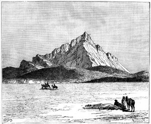 Le Djebel Zaghouan, vers 1890 - Meunier