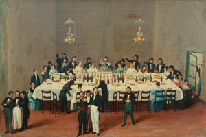 Banquet donné à Oaxaca en l