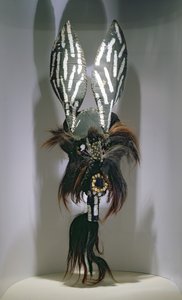 Masque de costume utilisé par les peuples Zapotèques de la région d