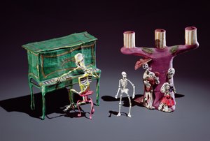 Figures du Jour des Morts en tant que musiciens