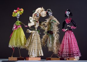Dames du Jour des Morts, de Oaxaca - Mexican School