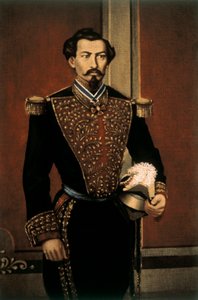 Portrait de Miguel Miramon (1831-1867), général et homme politique mexicain - Mexican School