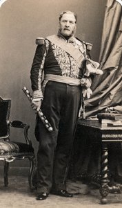 Portrait du maréchal Forey (1804-1872). Photographie de Mayer et Pierson - Meyer and Pierson