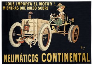 Pneus continentaux, vers 1900 - Mich (1881 1923)