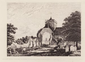 Église prieurale de Boxgrove - Michael (1743 1801) (after) Rooker