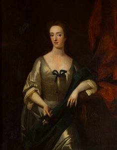 Portrait de Charlotte Lady Myddelton (1679-1731) - Michael (circle of) Dahl