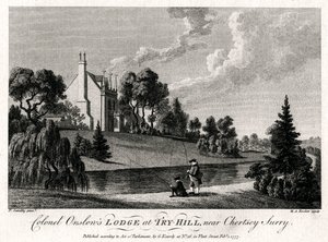 Lodge du colonel Onslow à Try-Hill, près de Chertsey, Surry - Michael Angelo Rooker