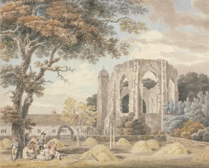 La chapelle du monastère des Frères Gris, Winchester - Michael Angelo Rooker