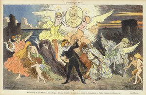Centenaire de la naissance de Victor Hugo, illustration pour Le Rire