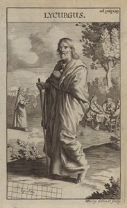 Lycurgue, légendaire législateur spartiate - Michael Burghers