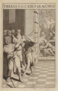 Tibère et Caius Gracchus, hommes politiques romains - Michael Burghers