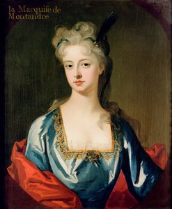 Portrait de Mary Anne Spanheim (1682-1772), épouse de François de la Rochefoucauld, Marquis de Montandre
