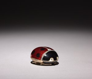 Boîte coccinelle, firme de Peter Carl Fabergé - Michael Evlampievich Perkhin