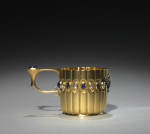 Coupe miniature, firme de Peter Carl Fabergé - Michael Evlampievich Perkhin