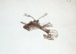 Dessin du carnet de croquis de Michael Faraday