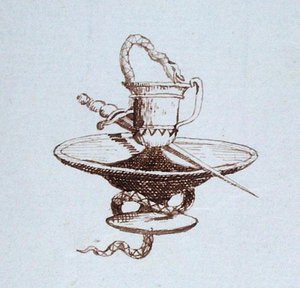 Dessin du scrapbook de Michael Faraday