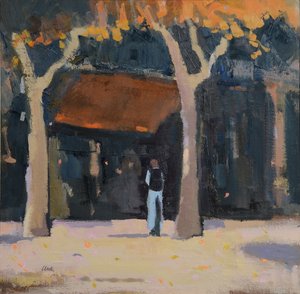 Après-midi, sud-ouest de la France, 2015 (huile sur lin) - Michael G. Clark