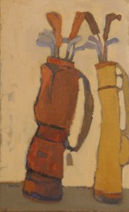 Le vestiaire, 2015 (huile sur lin)