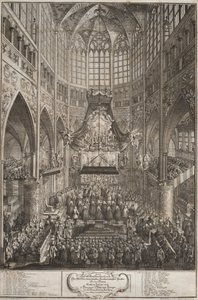 Le Couronnement de Marie-Thérèse au Château de Prague, 1743 - Michael Heinrich Rentz